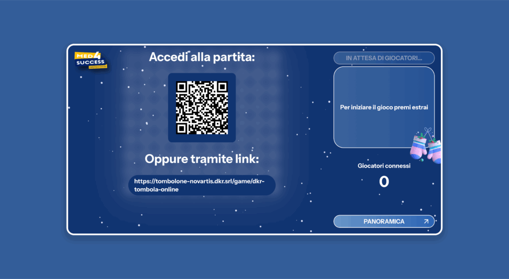scheda prj sito tombola digitale giocatori