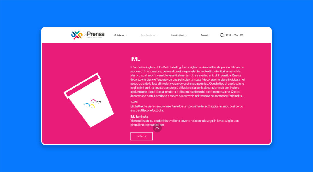 la prenza etichette italia sito web
